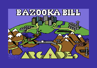 Bazooka Bill screenshot 3 for Commodore 64